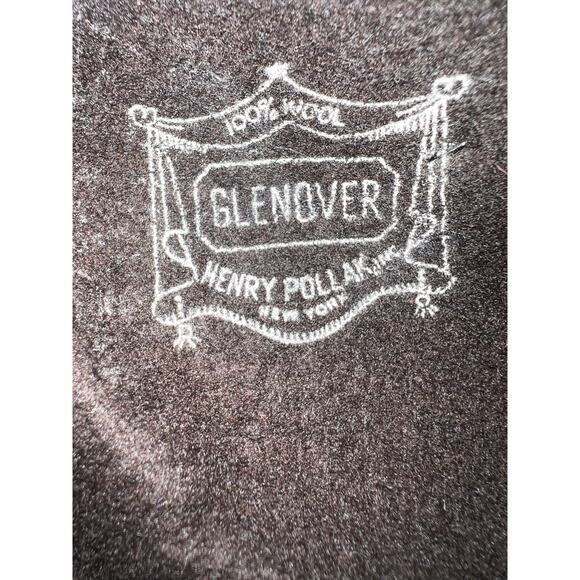 Vintage Glenover Henry Pollak 1950s-60s 100% Wool Bucket Hat Black JL - Picture 4 of 7